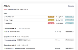 CentralStationCRM screenshot 2