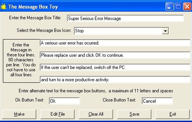 Windows Error Message Generator Alternatives and Similar Software ...