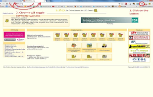 Toggle Switch Recent Last Tabs screenshot 1