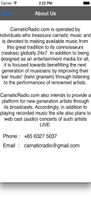 Carnatic Radio screenshot 2