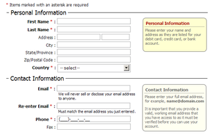 ApPHP DataForm screenshot 1