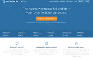 Kriptomat screenshot 1