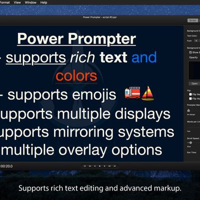 how to use easy prompter software how to use easy prompter software