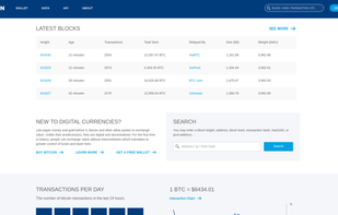 Blockchain - Bitcoin Block Explorer screenshot 2