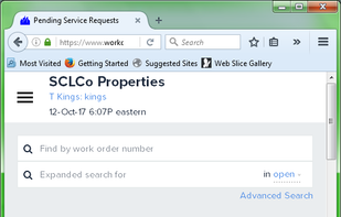 Landport Online Facility Management Software screenshot 1