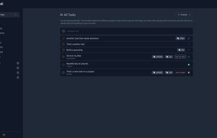 tududi screenshot 1