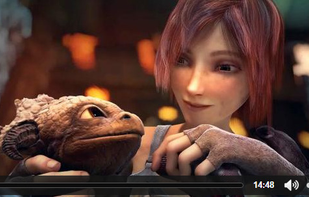 jQuery UI video widget screenshot 1