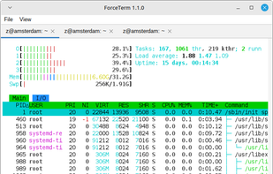 ForceTerm screenshot 1