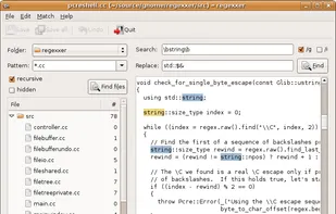 regexxer screenshot 1