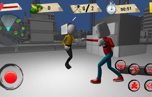 Stickman Hero Vs Gangsters screenshot 1