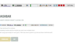 DashBar screenshot 1