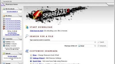 Shareaza screenshot 1