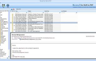 Kernel for OLM to PST screenshot 1