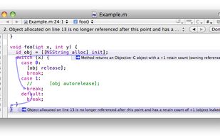Clang Static Analyzer screenshot 1
