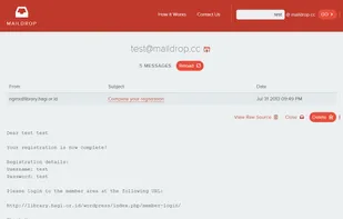 MailDrop screenshot 1