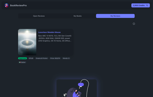BookReviewPro screenshot 1