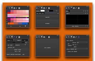 Different tabs of the docker