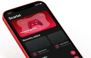 Scarlet iOS Home