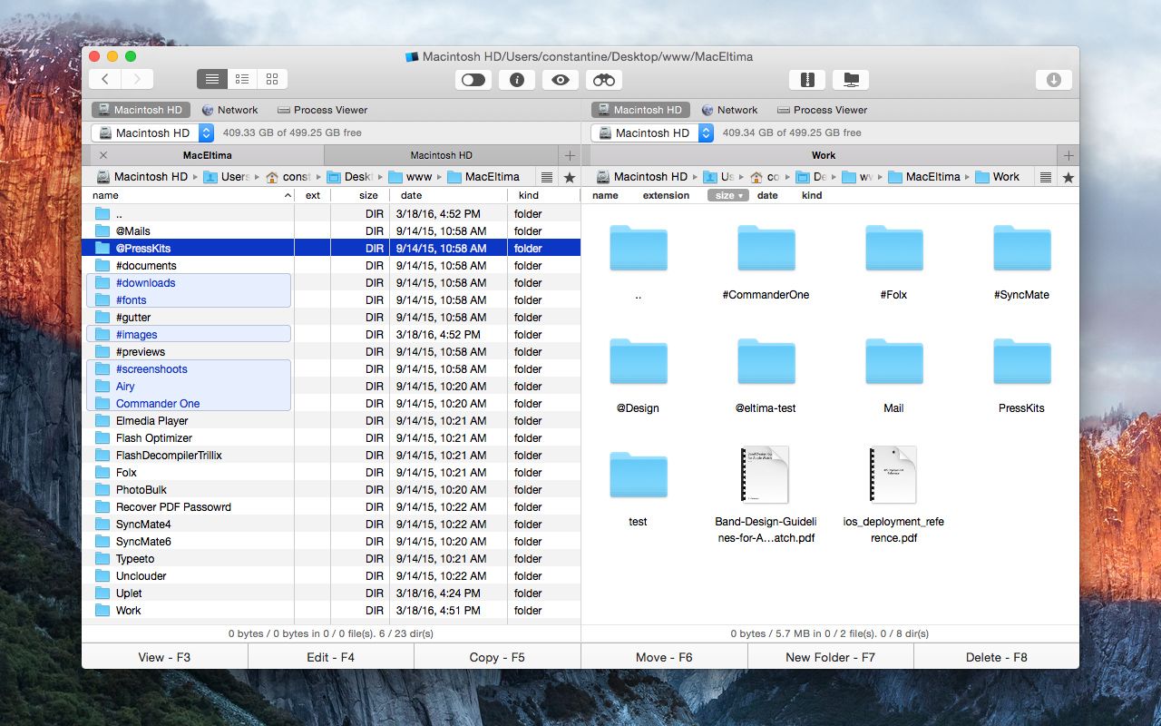 Commander One: Free dual-pane file manager for Mac with PRO Pack of ...