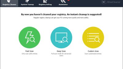 Wise Registry Cleaner screenshot 1