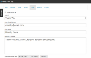 Personalize the thank you email,