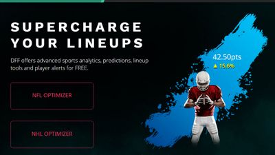 Lineup tools for NFL and NHL