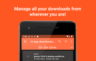 Aria2App screenshot 1