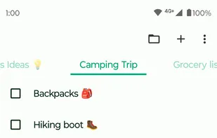 Fossify Notes screenshot 1