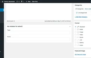 Select2 screenshot 1