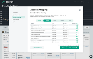 Custom account mapping for complete control.