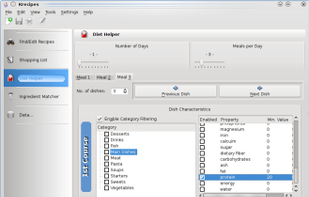 Krecipes screenshot 1