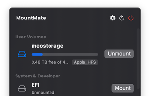 MountMate screenshot 1
