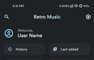 Retro Music Player screenshot 2