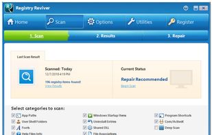 Registry Reviver screenshot 1