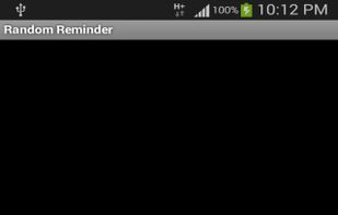 Random Reminder screenshot 1