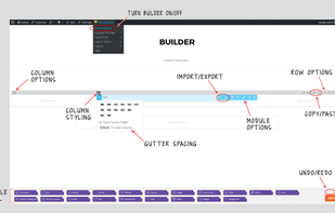 Themify Builder screenshot 2