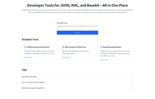 JSONXMLKit screenshot 1