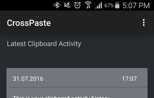 Cross Paste screenshot 1