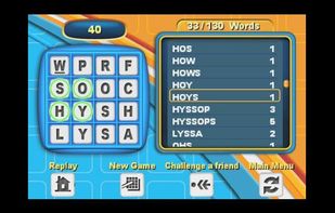 Boggle screenshot 2