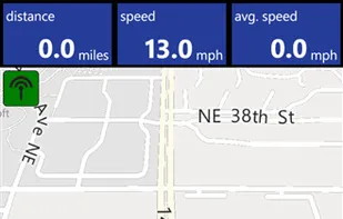 CycloMeter on Windows Phone(2)