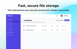 AttachDoc screenshot 1