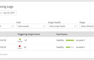 Cloudflare Load Balancing screenshot 1
