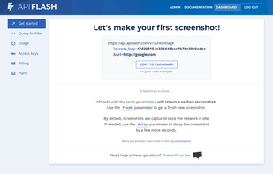 ApiFlash screenshot 2