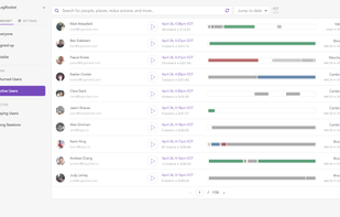 LogRocket screenshot 1