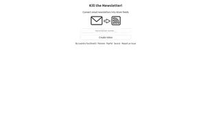 Kill the newsletter screenshot 1