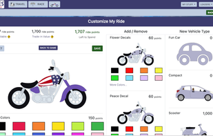 Customizing avatar page