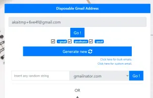 Gmailnator (Emailnator) screenshot 1