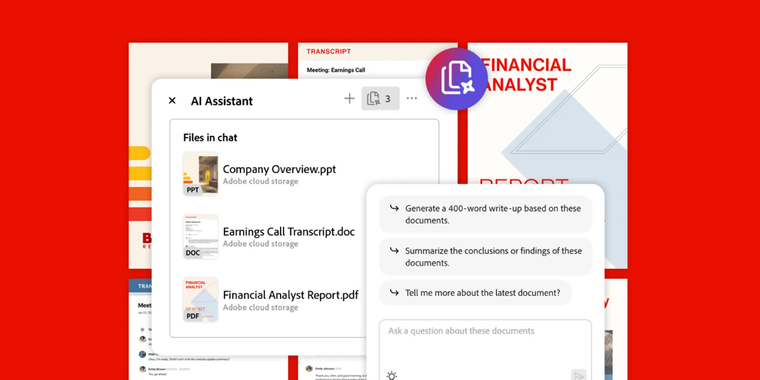 Adobe Acrobat integrates AI image generation and advanced editing tools in latest update