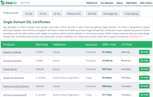 ClickSSL screenshot 1