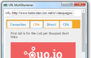URL Multishortener screenshot 1